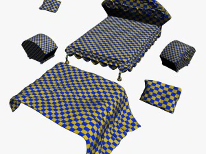 bed 6 3D Model