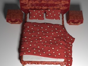 bed 7 3D Modell