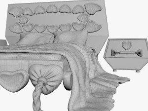 bed 7 3D Modell