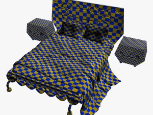 bed 7 3D Modell