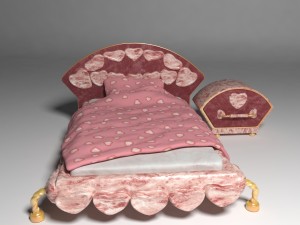 bed kid 3D Model