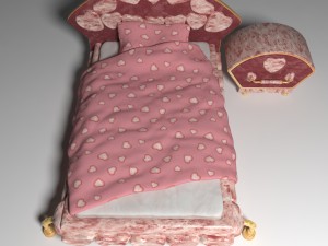 bed kid 3D Model