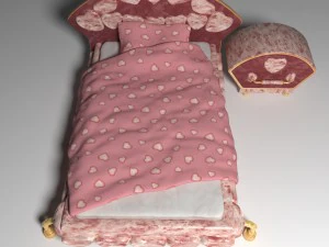 bed kid 3D Model