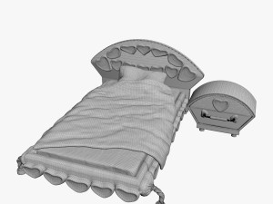 bed kid 3D Model