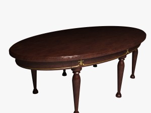 dining table 3D 모델