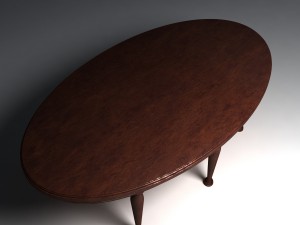 dining table 3D मॉडल