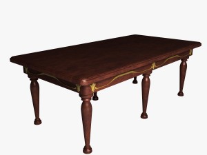 dining table 2 3D Model