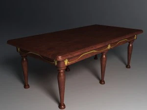 dining table 2 3D Model