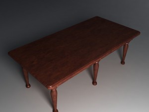 dining table 2 Model 3D