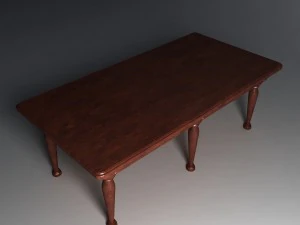 dining table 2 3D Model