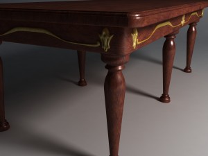 dining table 2 Model 3D