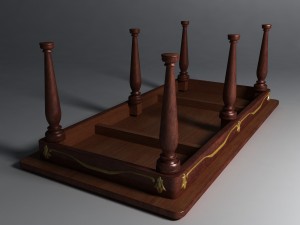 dining table 2 Model 3D