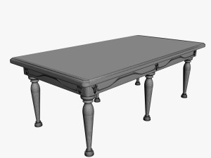 dining table 2 Model 3D