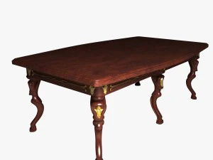 Esstisch 3 3D Modell