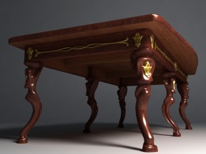 dining table 3 3D Model