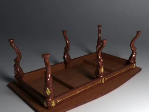 dining table 3 3D Model
