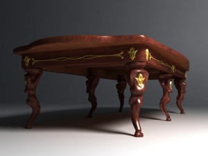 coffee table 2 3D मॉडल