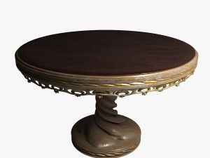 round table 3D Model