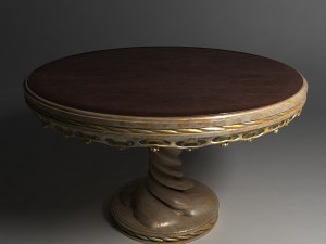 round table 3D Model