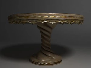 round table 3D Model