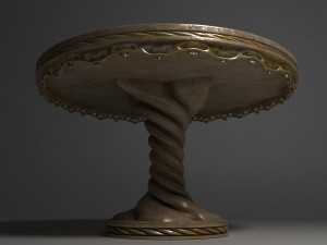 round table 3D Model