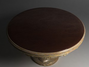 round table 3D Model