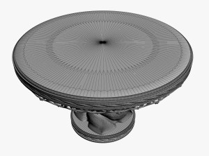 round table 3D Model