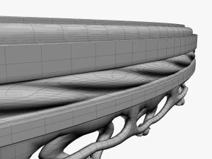 round table 3D Model