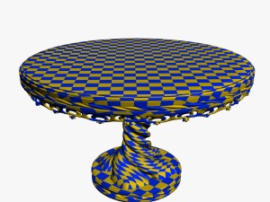 round table 3D Model
