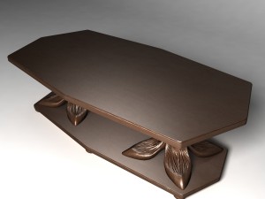 coffee table 3 3D Model