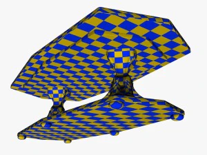 Couchtisch 3 3D Modell