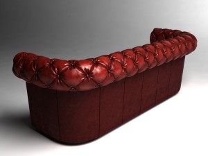 chesterfield sofa Modèle 3D