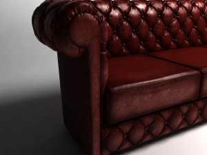 chesterfield sofa Modèle 3D