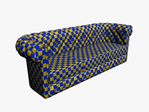 chesterfield sofa Modèle 3D