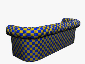 sof&aacute; chesterfield Modelo 3D