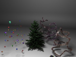 christmas tree 3D Model