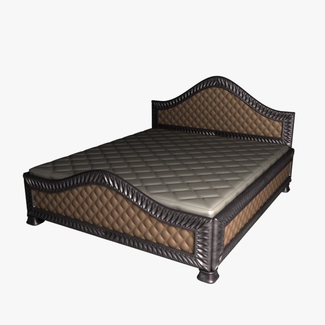 bed 9 3D-Modell .c4d .max .obj .3ds .fbx .stl .blend 