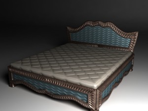 bed 10 3D Model
