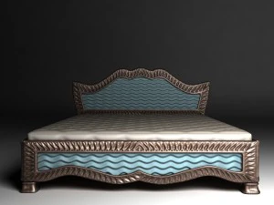 bed 10 3D Model
