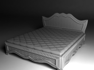 bed 10 3D Model