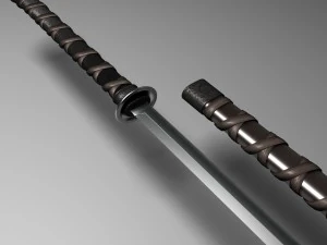 Schwert 2 3D Modell