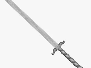 miecz 5 Model 3D