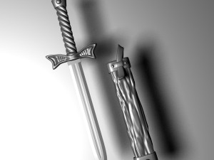 short sword 3Dモデル