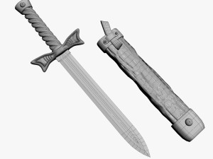 short sword 3Dモデル