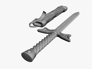 short sword 3Dモデル