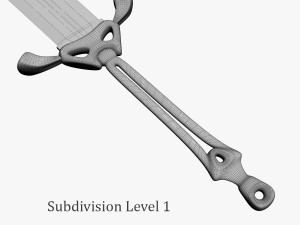 sword 7 3D Model