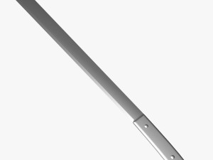 machete free Modello 3D