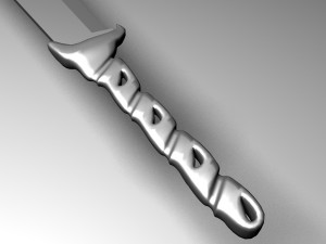 machete 1 3D Model