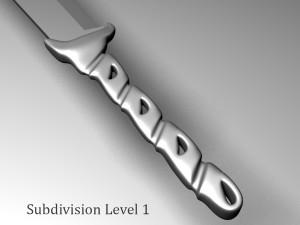 machete 1 3D Model