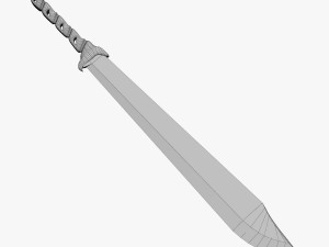 machete 1 3D Model